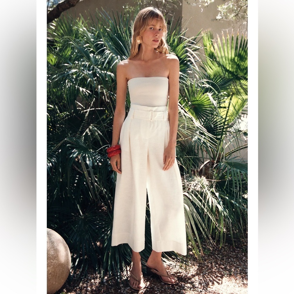 Zara Belted Culottes